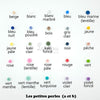 Attache doudou sur mesure choisissez toutes les couleurs de votre attache chez Loulou la boutique prénom et perle en silicone et bois www.louloulaboutique.com